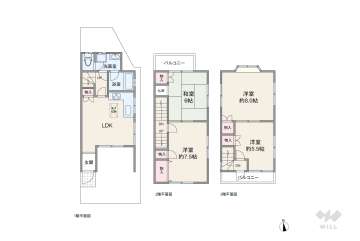 池田市新町 テラスハウス