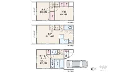 中野区鷺宮5丁目 一戸建て