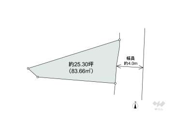 高槻市古曽部町3丁目 土地