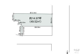 大阪市北区曾根崎1丁目 土地