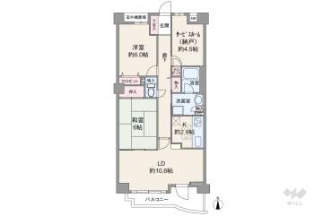 藤和シティコープ一社2245万円：間取り図