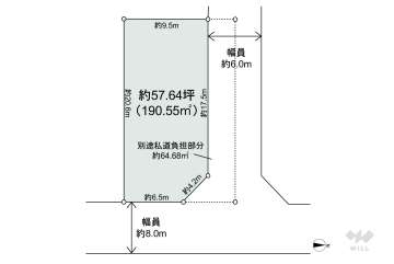 大阪市城東区東中浜8丁目 土地