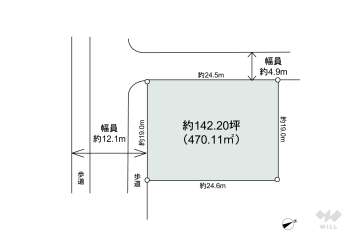 高槻市日吉台一番町 土地