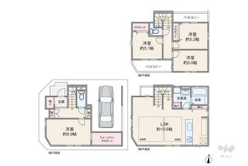 大田区蒲田本町2丁目 一戸建て