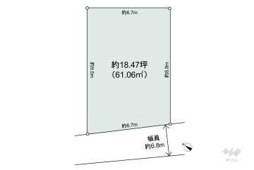 高槻市高垣町 土地