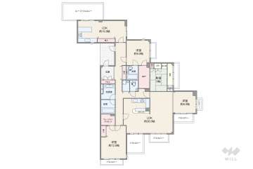箕面アーバンライフ　2680万円：間取り図