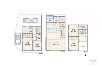 足立区鹿浜5丁目 一戸建て