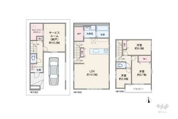 足立区鹿浜5丁目 一戸建て