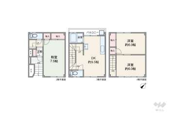 大阪市西区境川1丁目 テラスハウス