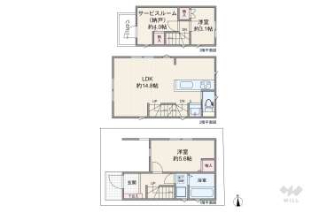 足立区西新井4丁目 一戸建て