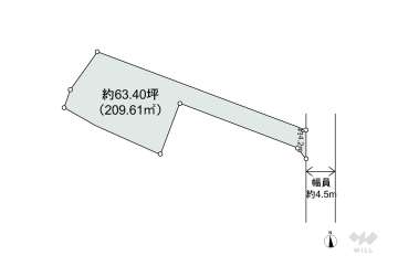 春日井市田楽町 土地