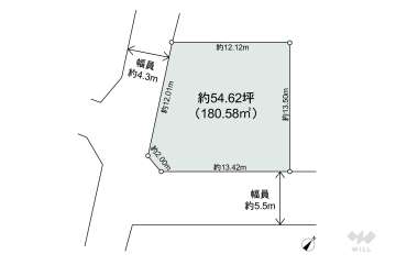 名古屋市緑区万場山1丁目 土地