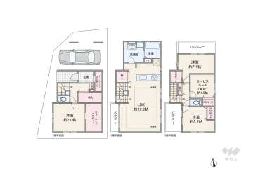中野区江古田1丁目 一戸建て