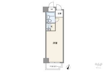 ダイアパレス塚本690万円：間取り図