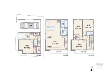 足立区本木南町 一戸建て