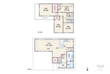 名古屋市瑞穂区平郷町3丁目 一戸建て