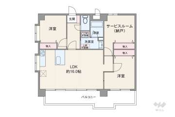 アヴァンセ岡本4480万円：間取り図
