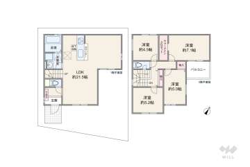 高槻市川西町3丁目 一戸建て