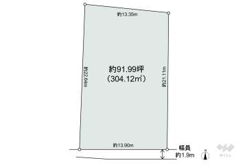 名古屋市中川区万場5丁目 土地