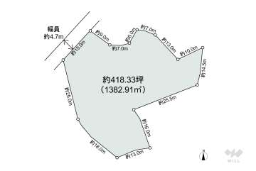 瀬戸市品野町8丁目 土地