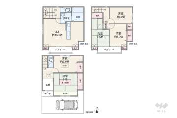 大阪市東淀川区井高野4丁目 一戸建て