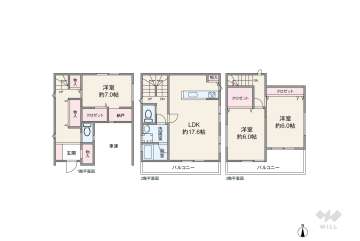 高槻市津之江町3丁目 一戸建て
