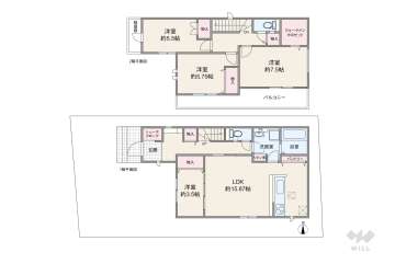 尾張旭市東大道町曽我廻間 一戸建て