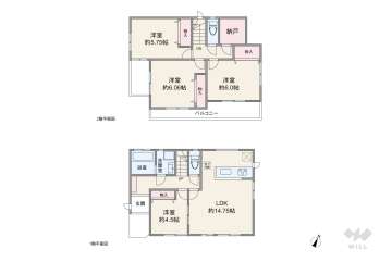 足立区神明3丁目 一戸建て