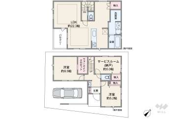 足立区伊興4丁目 一戸建て