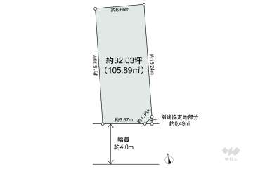 名古屋市千種区下方町1丁目 土地