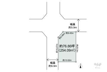西宮市名塩さくら台3丁目 土地