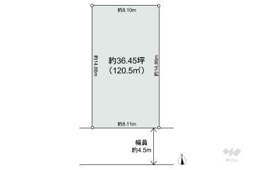 名古屋市北区鳩岡2丁目 土地