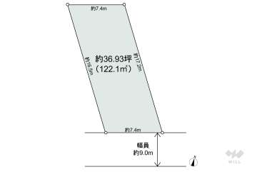 日進市梅森町新田 土地