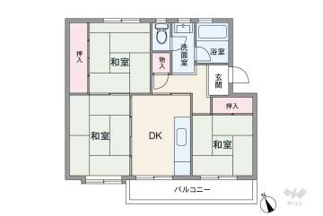 中央台団地225号棟