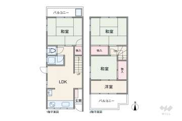 大阪市淀川区十八条1丁目 テラスハウス