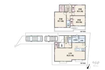 足立区神明3丁目 一戸建て