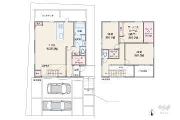 高槻市日吉台三番町 一戸建て
