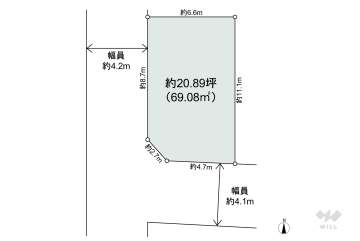 高槻市宮田町2丁目 土地
