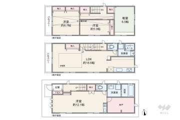 大阪市中央区上汐1丁目 一戸建て