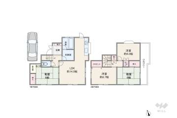 川西市丸の内町 一戸建て