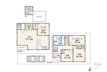 足立区伊興1丁目 一戸建て