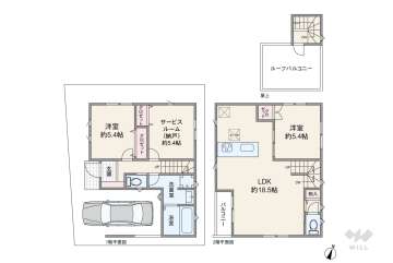 足立区伊興1丁目 一戸建て