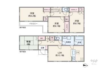 足立区入谷3丁目 一戸建て