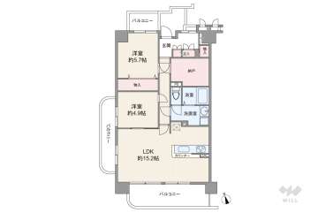 大拓メゾン野田4480万円：間取り図