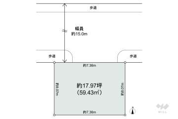 大阪市浪速区立葉2丁目 土地