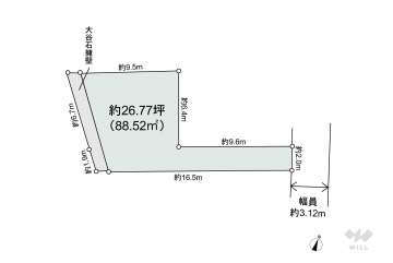 品川区上大崎3丁目 土地