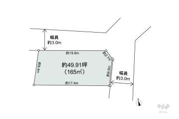 春日井市高蔵寺町3丁目 土地