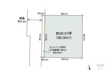 目黒区中町2丁目 土地
