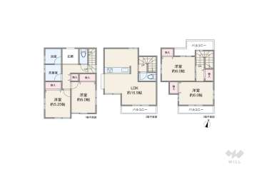 川口市三ツ和2丁目 一戸建て