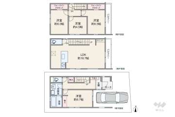 名古屋市瑞穂区雁道町2丁目 一戸建て